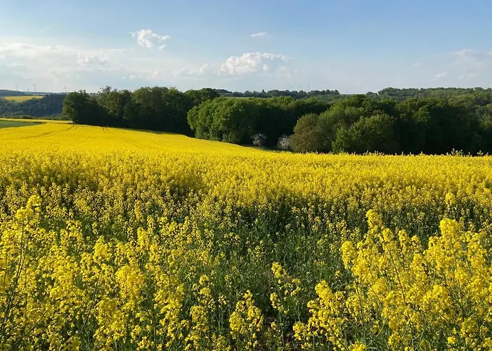 Gartenblick In Semesterbostad Brieden